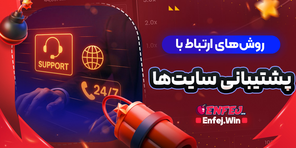 روش های ارتباط با پشتیبانی سایت ها