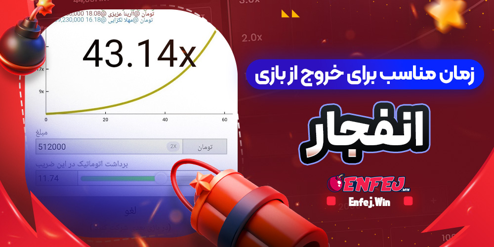 زمان مناسب برای خروج از بازی انفجار