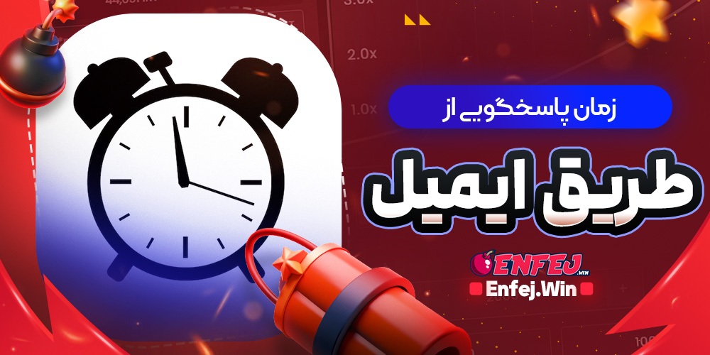 زمان پاسخگویی از طریق ایمیل
